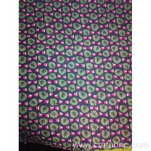 100% Hihg density cotton poplin print fabric silky finish